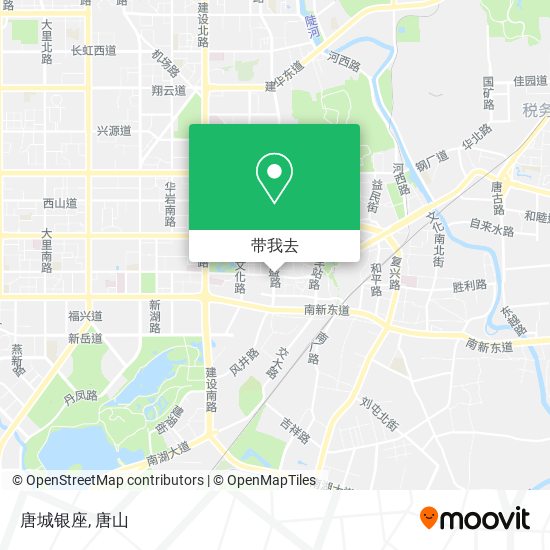 唐城银座地图