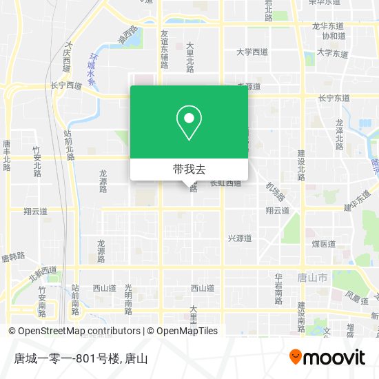 唐城一零一-801号楼地图