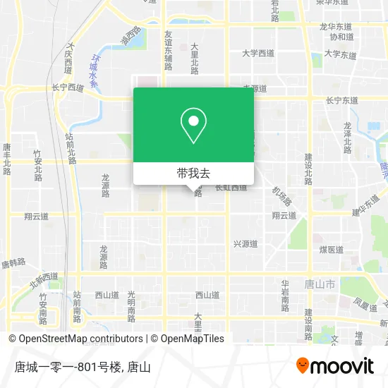 唐城一零一-801号楼地图