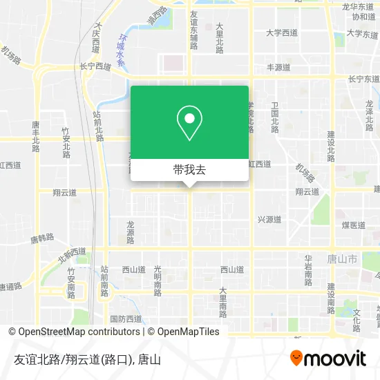 友谊北路/翔云道(路口)地图