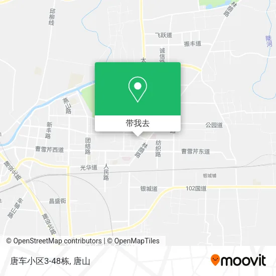 唐车小区3-48栋地图