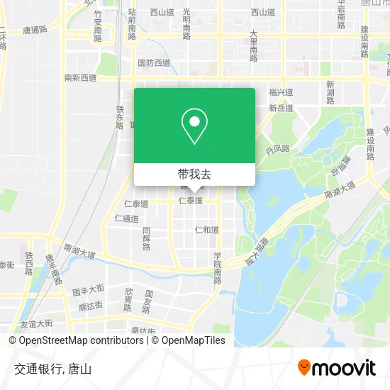 交通银行地图