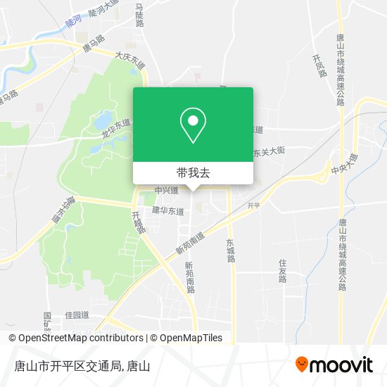 唐山市开平区交通局地图