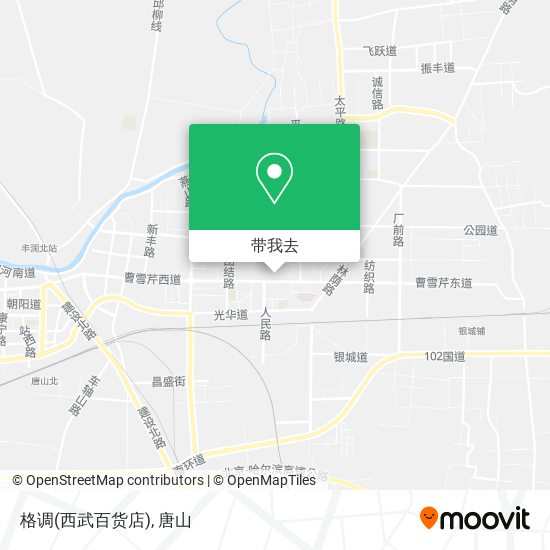 格调(西武百货店)地图