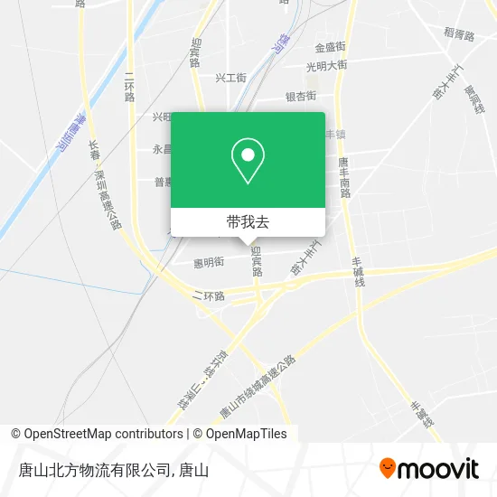 唐山北方物流有限公司地图
