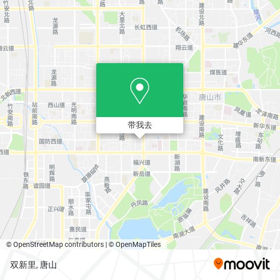 双新里地图