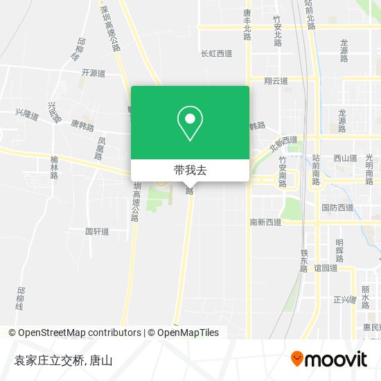 袁家庄立交桥地图