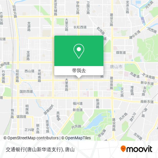 交通银行(唐山新华道支行)地图