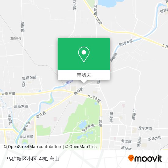 马矿新区小区-4栋地图