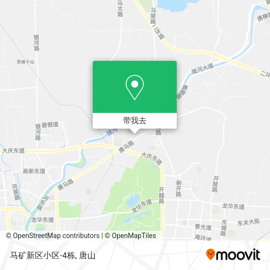 马矿新区小区-4栋地图