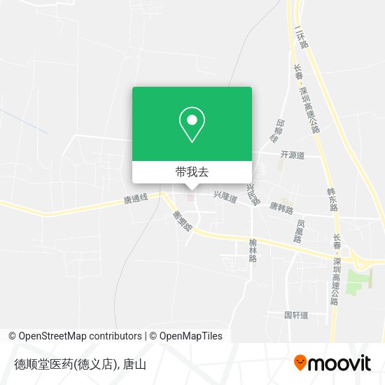 德顺堂医药(德义店)地图