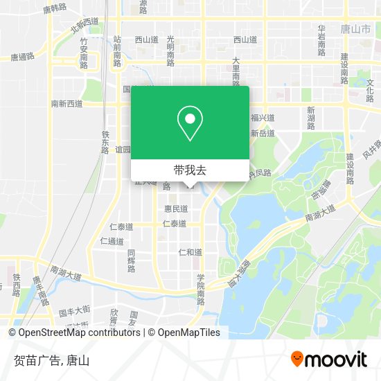 贺苗广告地图