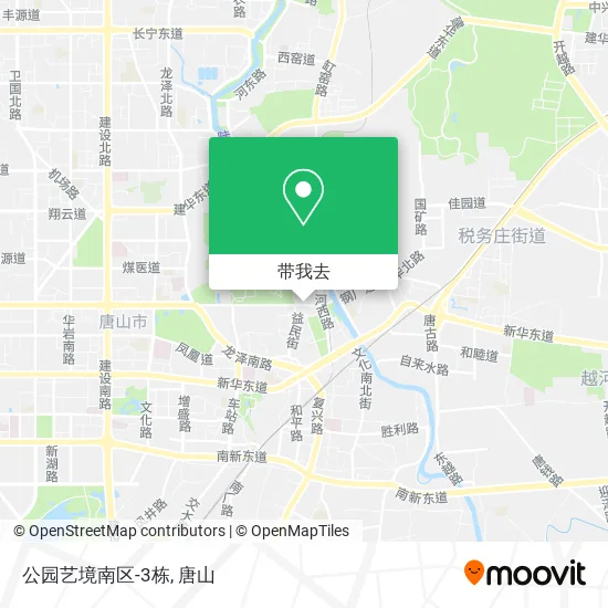 公园艺境南区-3栋地图