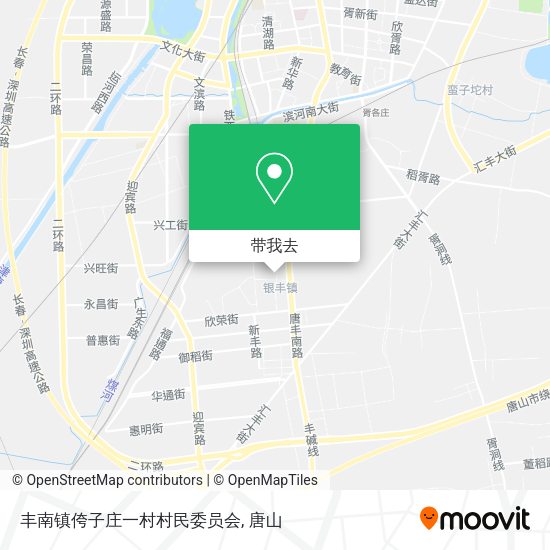 丰南镇侉子庄一村村民委员会地图