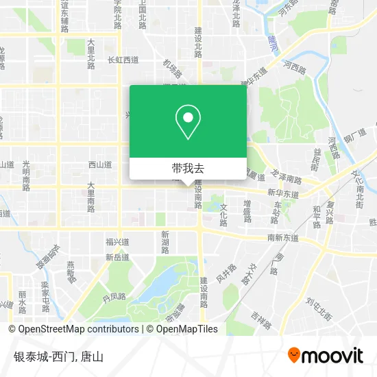 银泰城-西门地图