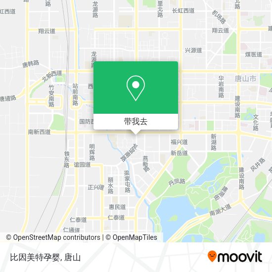 比因美特孕婴地图