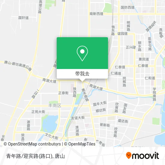 青年路/迎宾路(路口)地图