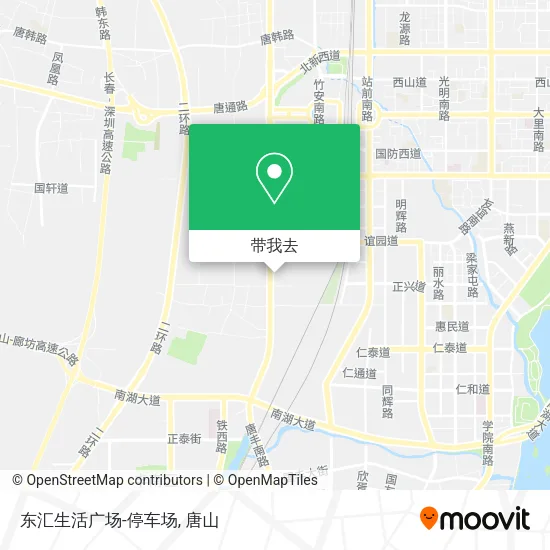 东汇生活广场-停车场地图