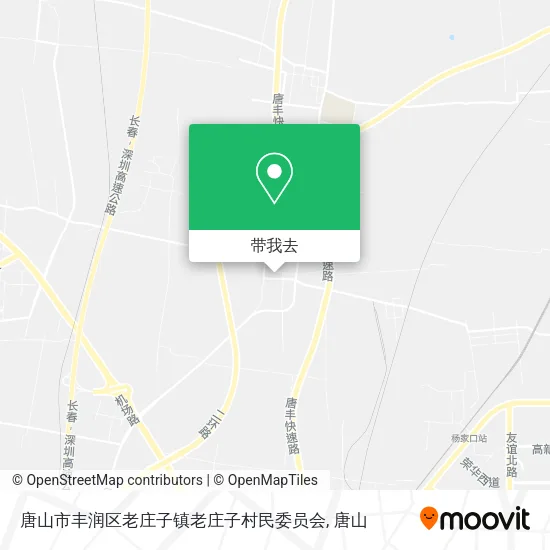 唐山市丰润区老庄子镇老庄子村民委员会地图