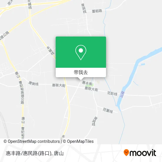 惠丰路/惠民路(路口)地图