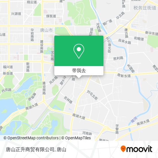 唐山正升商贸有限公司地图