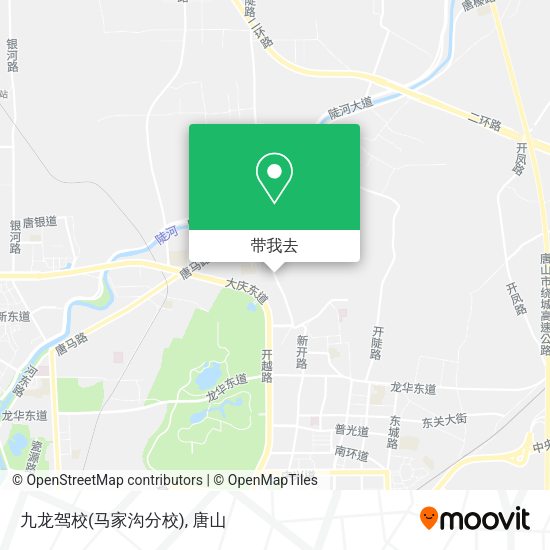 九龙驾校(马家沟分校)地图