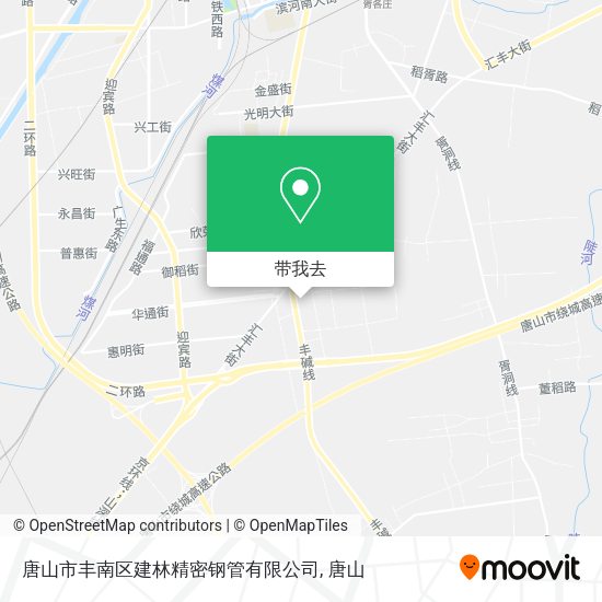 唐山市丰南区建林精密钢管有限公司地图