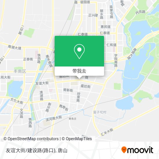 友谊大街/建设路(路口)地图