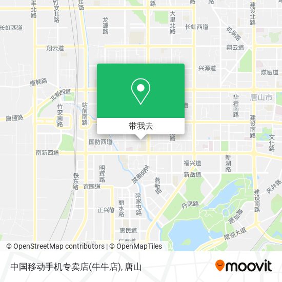 中国移动手机专卖店(牛牛店)地图