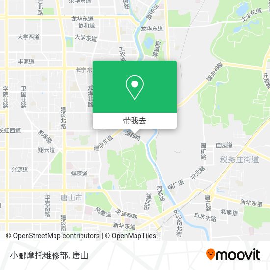 小郦摩托维修部地图