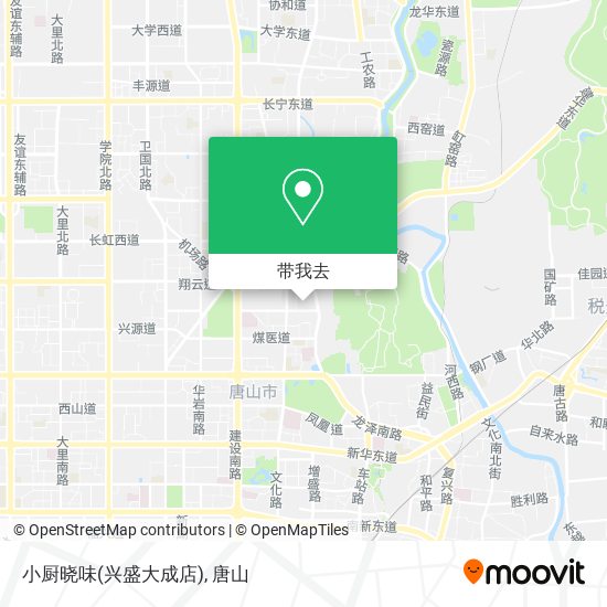 小厨晓味(兴盛大成店)地图