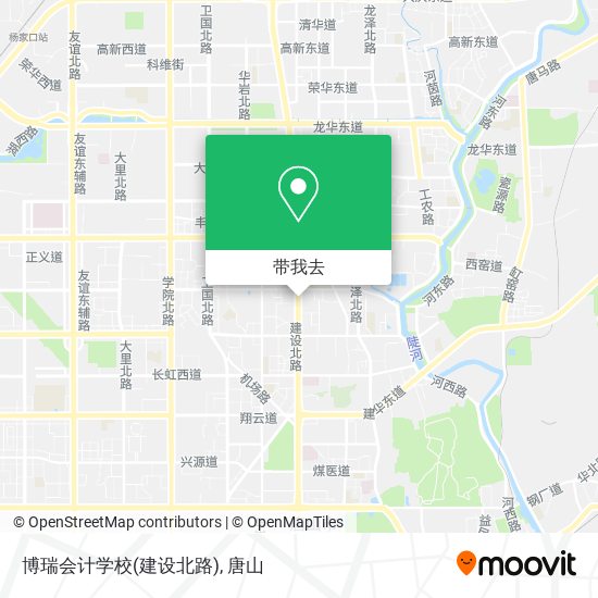 博瑞会计学校(建设北路)地图