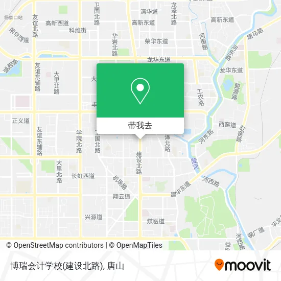 博瑞会计学校(建设北路)地图