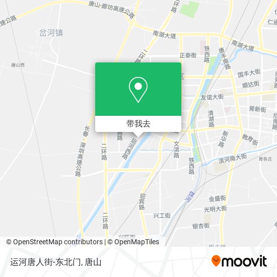运河唐人街-东北门地图