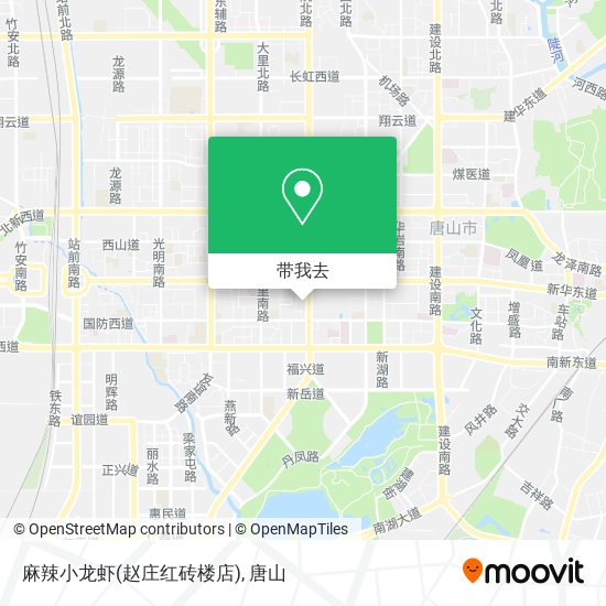 麻辣小龙虾(赵庄红砖楼店)地图