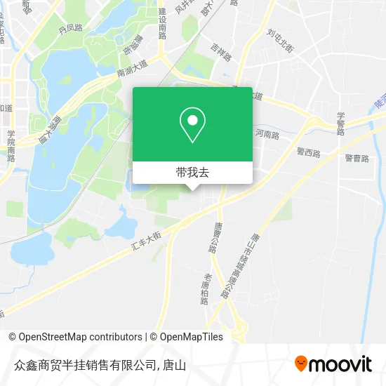 众鑫商贸半挂销售有限公司地图