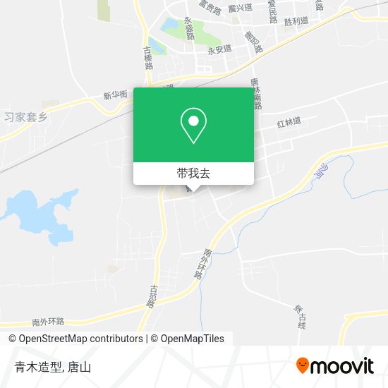 青木造型地图