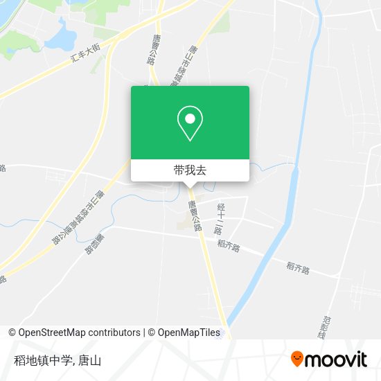 稻地镇中学地图