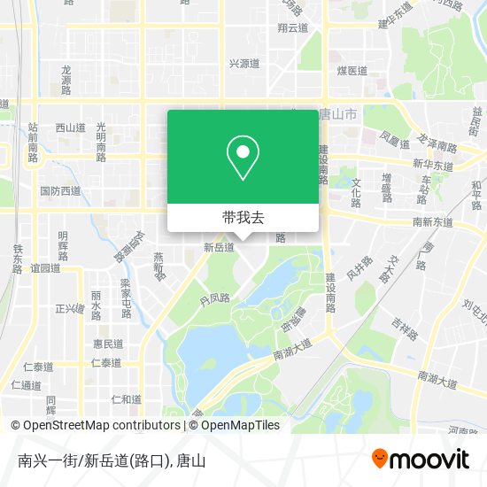 南兴一街/新岳道(路口)地图