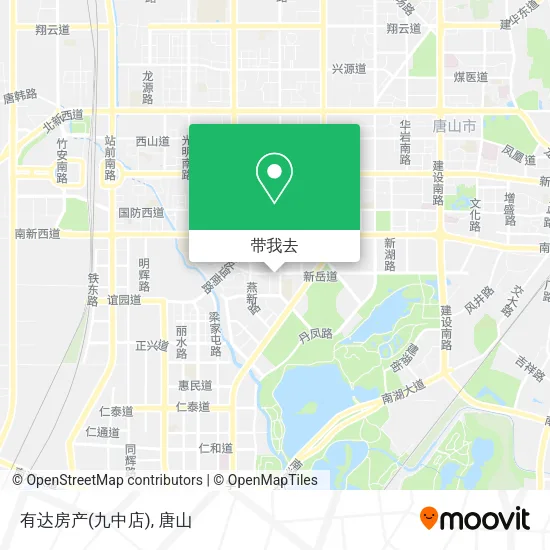 有达房产(九中店)地图