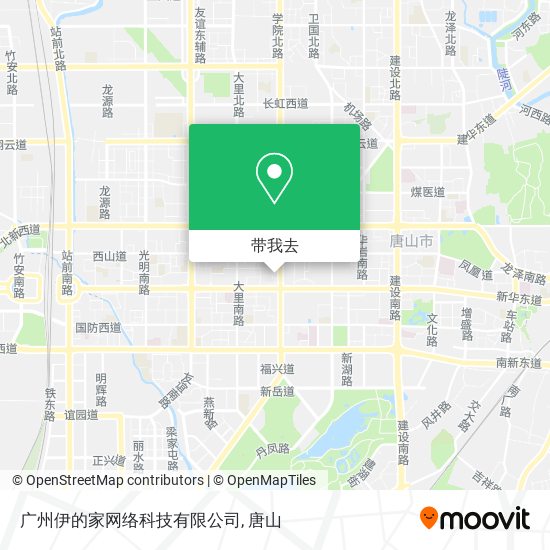 广州伊的家网络科技有限公司地图