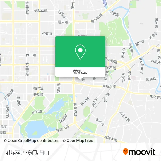 君瑞家居-东门地图