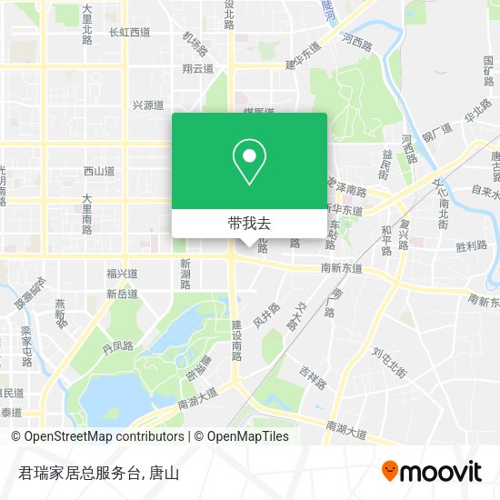 君瑞家居总服务台地图