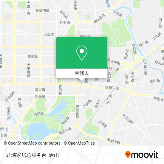 君瑞家居总服务台地图