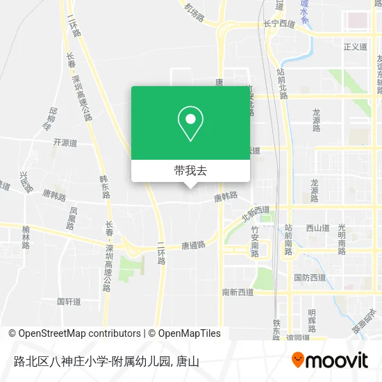 路北区八神庄小学-附属幼儿园地图