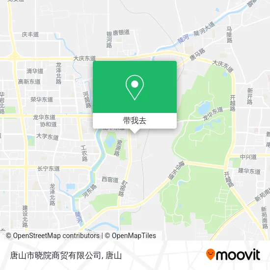 唐山市晓院商贸有限公司地图