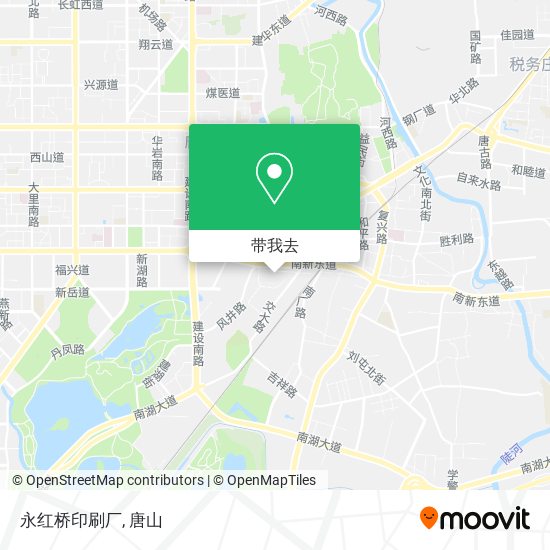 永红桥印刷厂地图