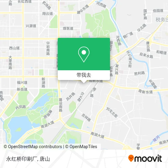 永红桥印刷厂地图
