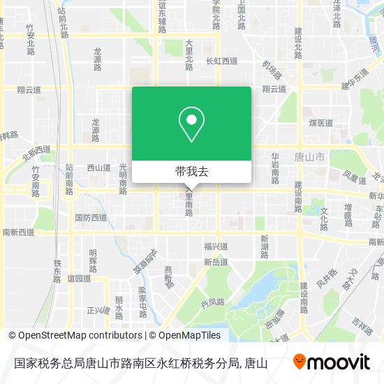 国家税务总局唐山市路南区永红桥税务分局地图