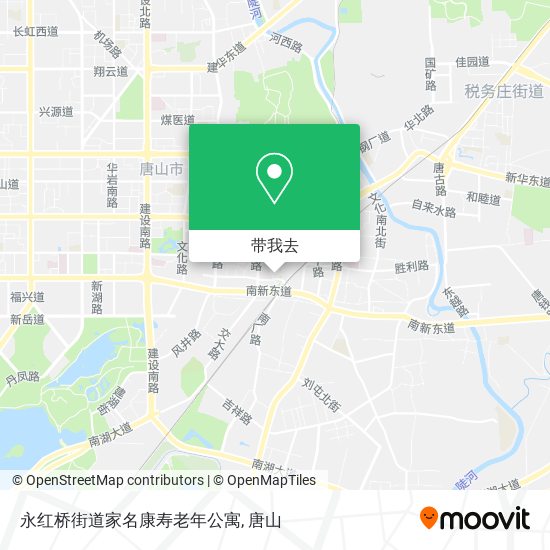 永红桥街道家名康寿老年公寓地图
